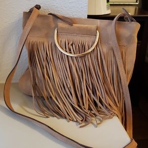 Mango Leather Crossbody